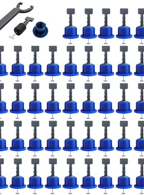 50Pcs/Set Tile Leveling System Level Wedges Tile Spacers wit