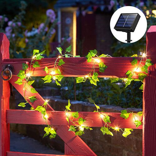 Solar Lights Maple Leaf Fairy Lights 10m 100LED /5M 50 LED W