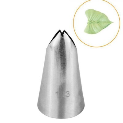 #113 Leaf Piping Nozzle Icing Tip Pastry Tips Cup Cake Decor