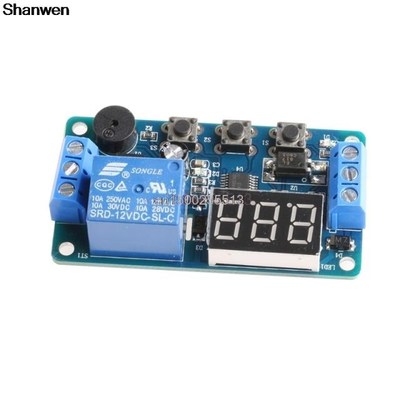 Delay Time Switch Module Cycle Timer Control Relay Multifunc