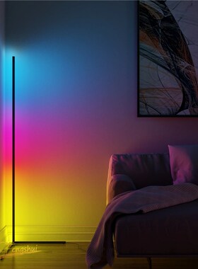 Modern LED Corner Floor Lamp Atmosphere Light Lights Colorfu