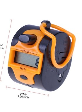 Digital Hand Tally Counter 5 Digit Number Manual Press Click