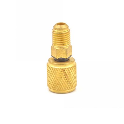 1pc Brass Air Conditioners Adapters R410a Adapter Fitting 1/