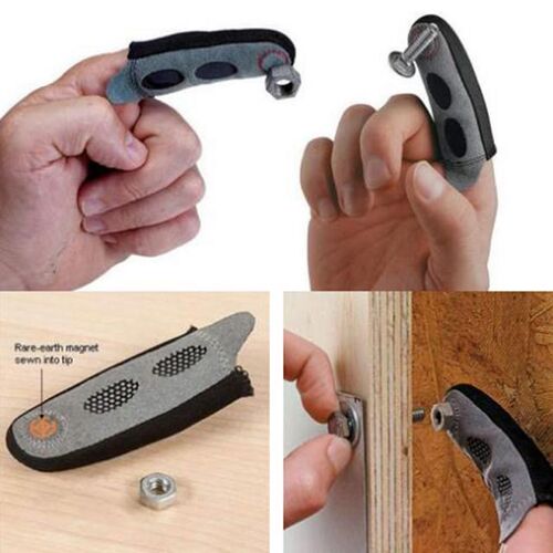 Magnetic Fingertip Sleeve For Convenience Tools Wood Working