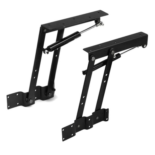 2pcs Folding Spring Tea Table Hinge Furniture Lift Up Top Me