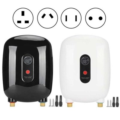 Electric Water Heater Home Tankless Instant Heating Equipmen