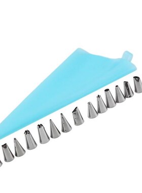 Practical 16Pcs/set DIY 31cm Length Silicone Ice Piping Crea