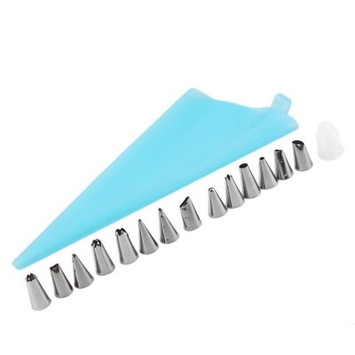 Practical 16Pcs/set DIY 31cm Length Silicone Ice Piping Crea