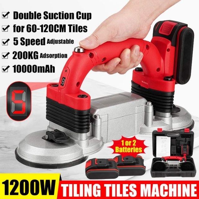 60-120mm Tiles Vibrator Tiling Tiles Machine 5 speed Adjusta