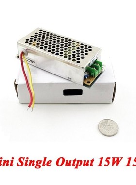 MS-15-15 Mini Type ac-dc power supply 15W 15V 1A,Single Outp