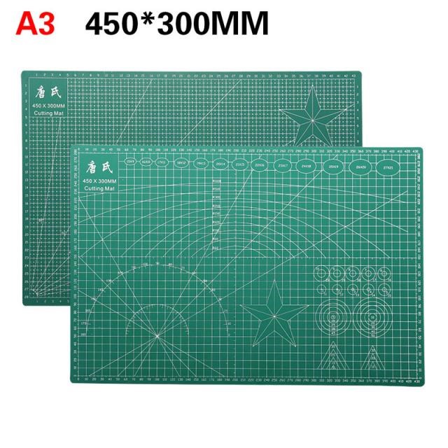 A3 PVC Cutting Mat Durable Self-healing Board Sewing Patchwo