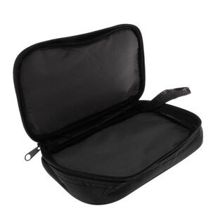 Black Multimeter Colth Bag 20X12X4cm Durable Waterproof Shoc