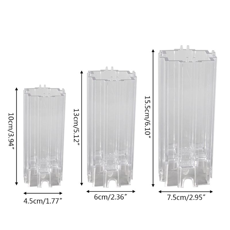 1 Set Geometric Building Block Shaped Plastic Scented Candle