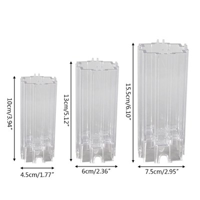 1 Set Geometric Building Block Shaped Plastic Scented Candle