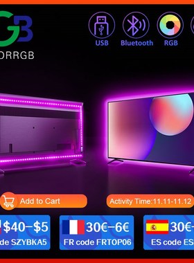 ColorRGB, Backlight for tv , USB Powered LED strip light ,RG