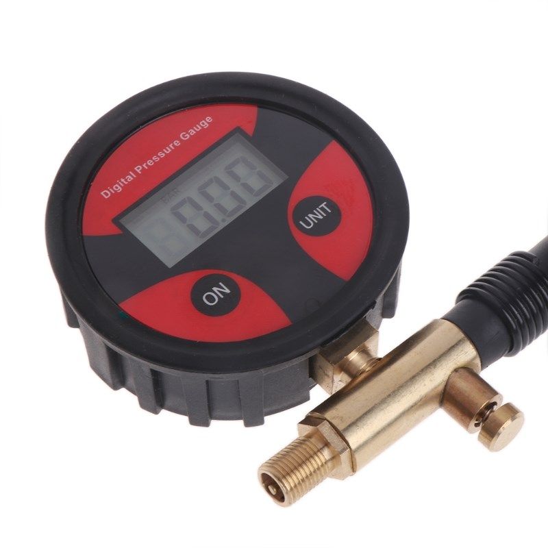 0-200PSI Digital Tyre Tire Air Pressure Gauge LCD Manometer