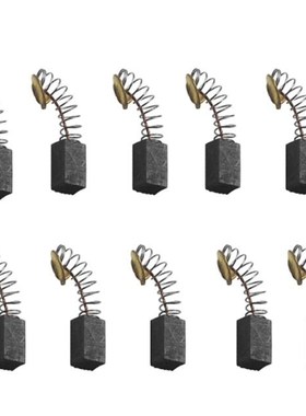 Poular Black Carbon Brushes Compatible with Motors, Grinders