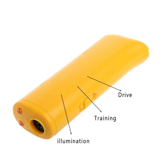 3 in 1 Ultrasonic Anti Bark Stop Barking Dog Training Repell