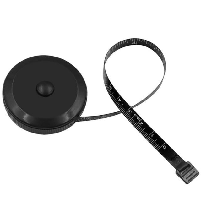 1.5m/60inch Black White Tape Measures Dual Sided Retractable