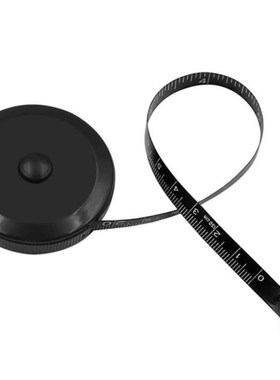 1.5m/60inch Black White Tape Measures Dual Sided Retractable