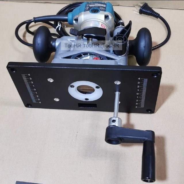 Woodworking Lift Flip Trimming Machine Router Table Insert P