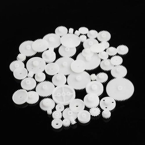 58Pcs Toothed Wheels WSFS Gears Plastic All Module 0.5 Robot