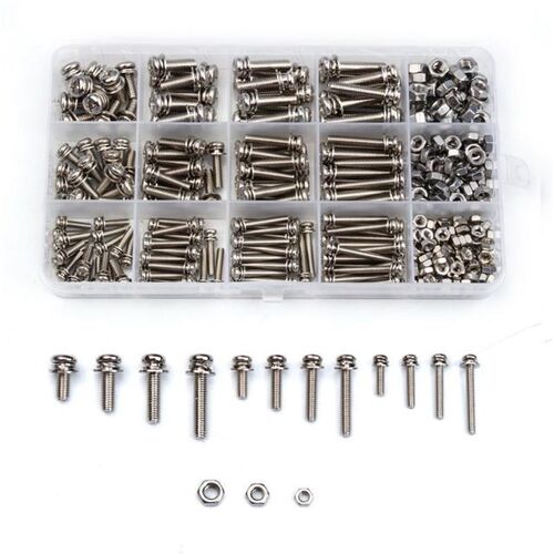 ZENHOSIT Stainless Steel Micro Thread Round Head Screw Nut B