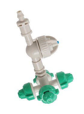 4-Way Atomization Nozzles Cross fog nozzle Misting Sprinkler