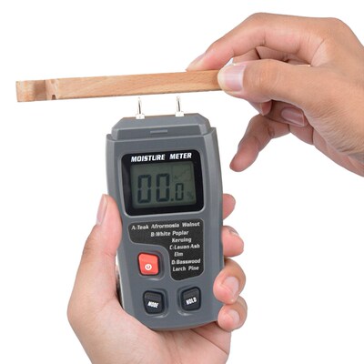EMT01 0-99.9% Two Pins Digital Wood Moisture Meter Wood Humi