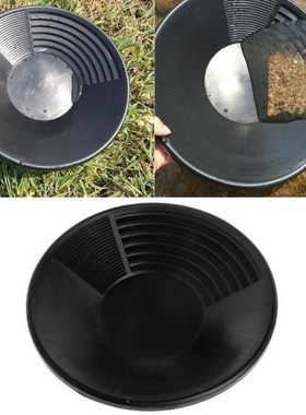 New Plastic Gold Pan Basin Nugget Mining Pan Dredging Prospe
