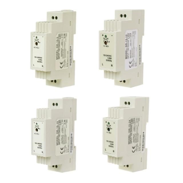 Industrial DIN Rail Switching Power Supply Input AC 100-240V