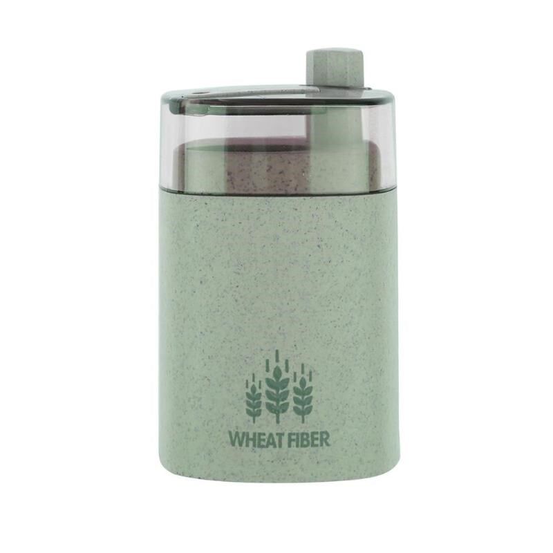 Automatic Toothpick Holder Container Wheat Straw Household T