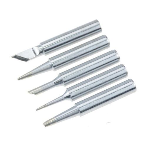 5Pc/set I+B+K+2.4D+3C soldering iron pure copper 900M solder