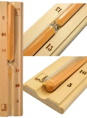 Sauna Room Wooden Sandglass Timer Bathroom 15 Minutes Hourgl