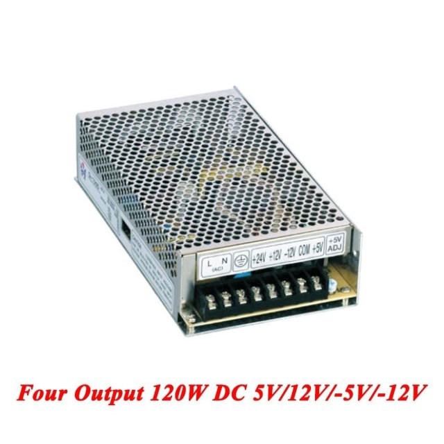 Q-120B Four Output Switching Power Supply 120W 5V 12V -5V -1