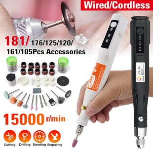 3-Speed Adjustable Cordless Grinder Electric Drill Engrave P
