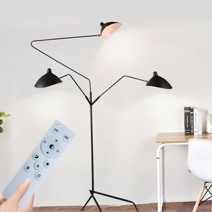 Designer Tripod Floor Lamp Nordic Adjustable Spider Arm Stan