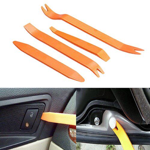 4pcs/set Cool Auto Car Radio Door Clip Panel Trim Dash Audio