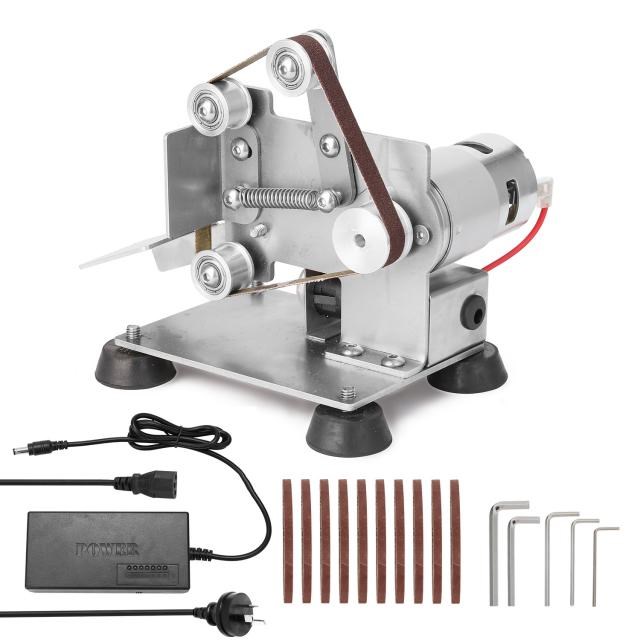 Electric Belt Sander Grinder Mini Belt Sander Machine Portab