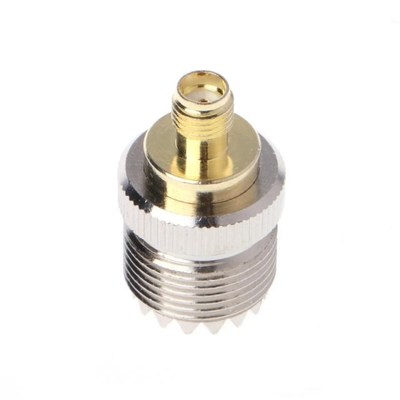 BGEKTOTH SMA Female To UHF Female RF Coaxial Connector Adapt