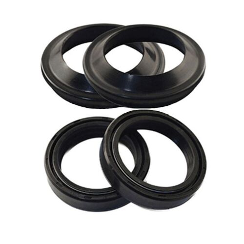 4Pcs Motorcycle Front Fork Oil Seal And Dust Seal For HONDA