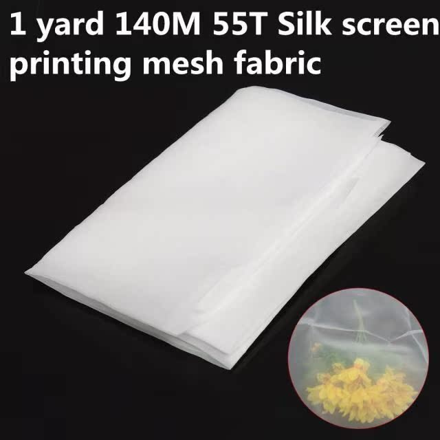 KiWarm 1 Meter 140M 55T White Polyester Silk Screen Printing