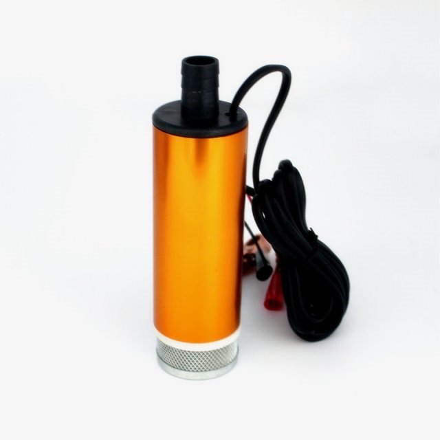 DC 12V Electric Diesel Fuel Pump 51mm 30L/min Lift 3m Water