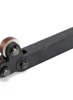 7pcs Steel Dual Wheel Knurling Tool Set with Diagonal Linear