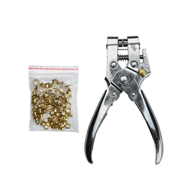 5mm Eyelets Installation Tool Leverage Pliers Metal Stomatal