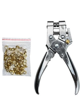 5mm Eyelets Installation Tool Leverage Pliers Metal Stomatal