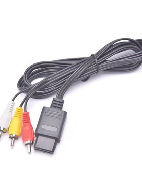 1.8M N64 SNES 6FT RCA TV AV Audio Video Stereo Cable Cord 适