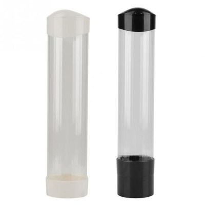 60-80 Cups Paper Cup Holder Plastic Cups Dispenser One Butto