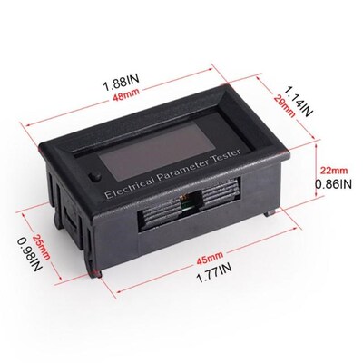 Rd OLED Multifunction Tester Voltage Current Time Temperatur