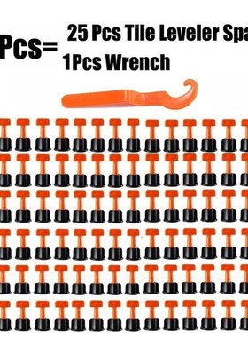 26/151Pcs Level Wedges Tile Spacers For Flooring Wall Tile S